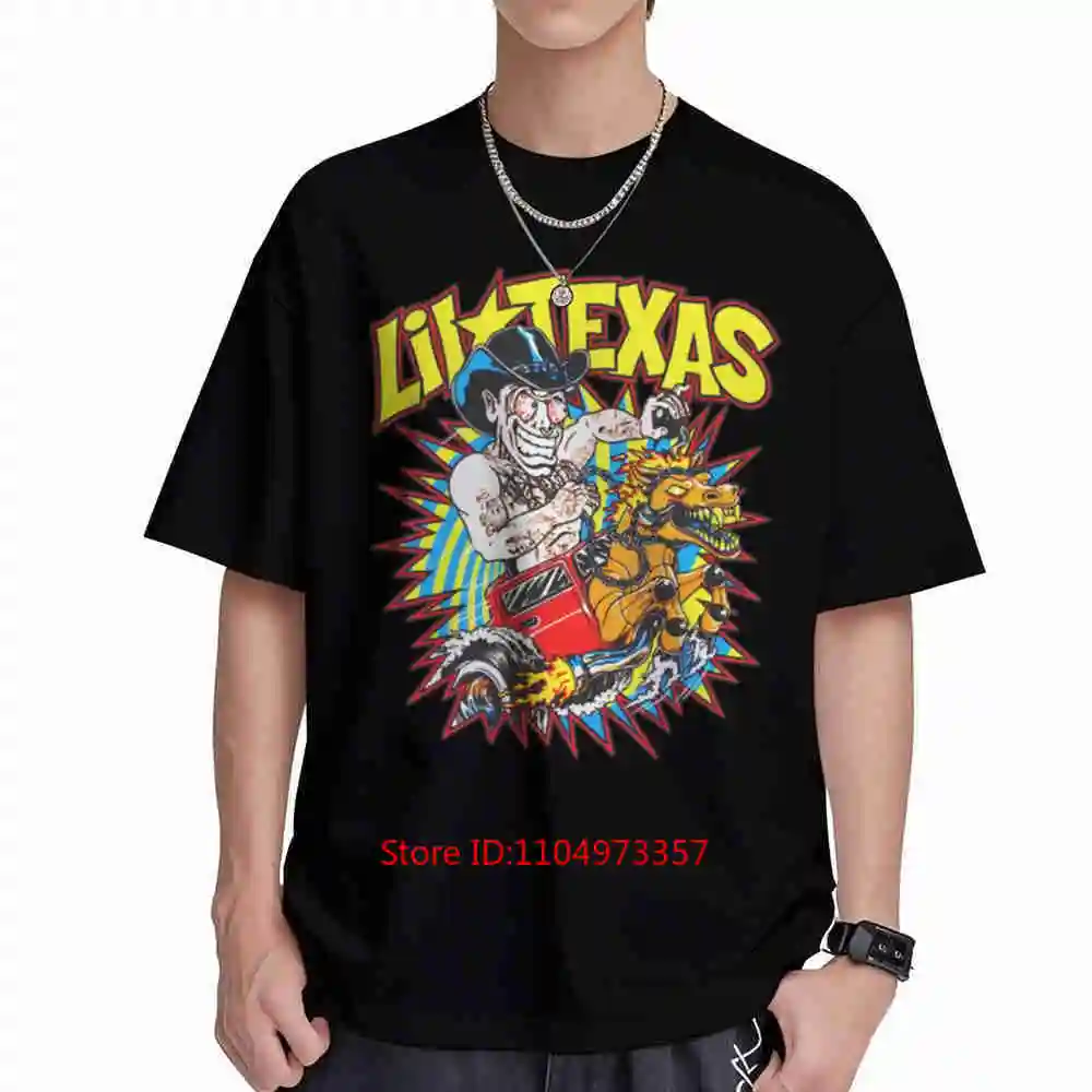 Lil Texas Hardcore Rave DJ Gabber Hardstyle Short Sleeve Tee 100% Cotton T-Shirt
