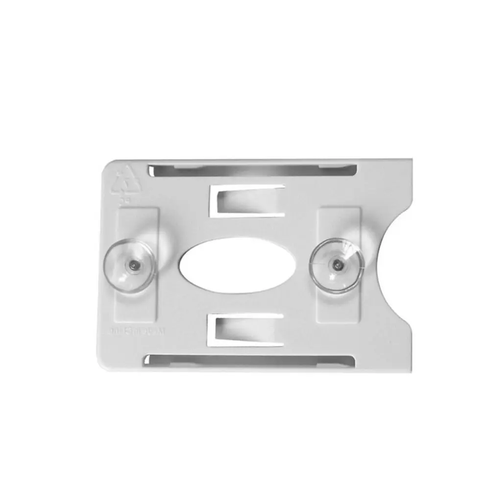 

Новый прозрачный/бежевый чехол для автомобильной карты 90 мм * 60 мм с присоской ID держатель IC карты зажим для парковочного билета для домашнего офиса