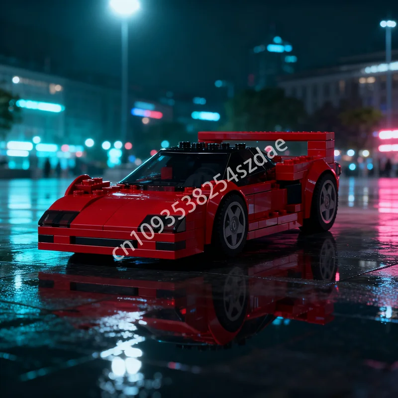 155pcs MOC City Champions Model Building Blocks Architecture Assemble DIY Toy Creative Idea Education Brick Christmas Gift Kids