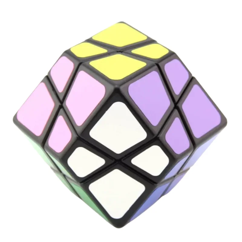 Lanlan skewb dodecaedro cubo forma estranha cubo mágico profissional quebra-cabeça brinquedos crianças presente magico cubo quebra-cabeça