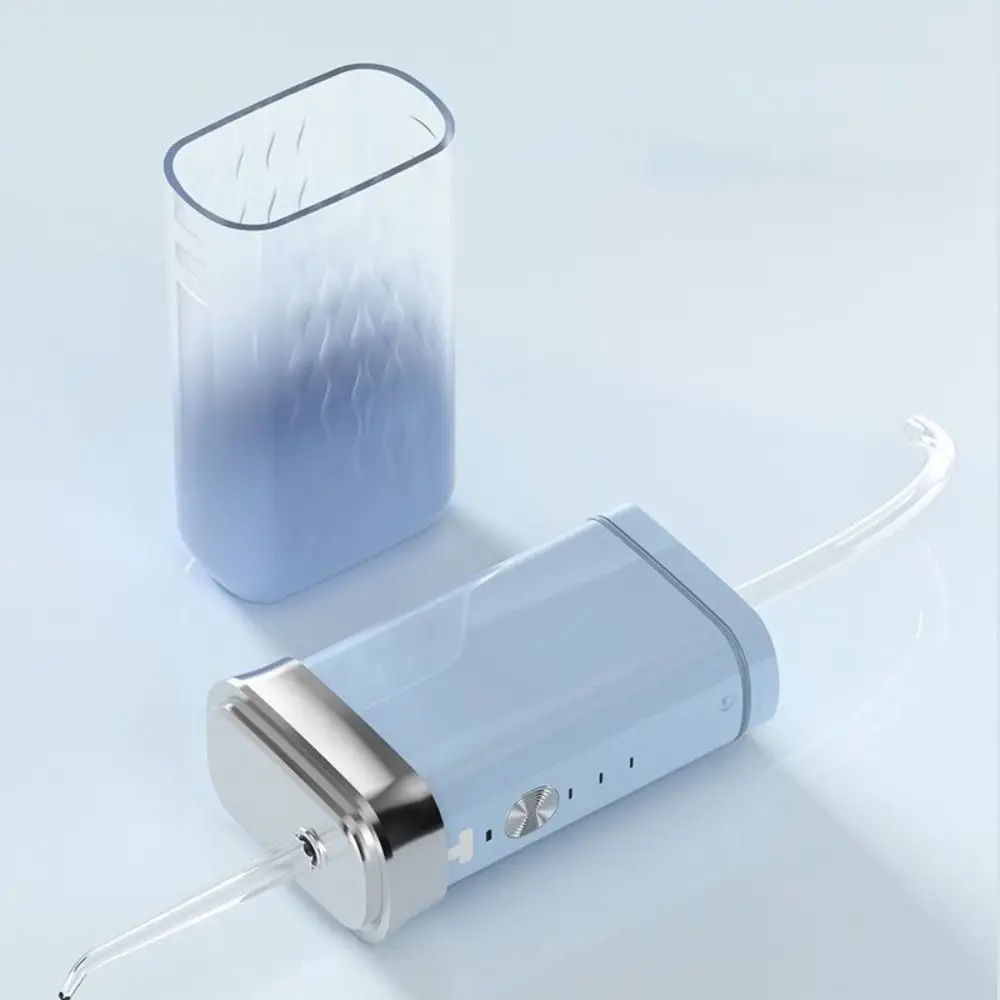 Waterproof Electric Dental Irrigator Adjustable Gear Rechargeable Tooth Scaler Scalable Electric Tooth Flusher After Dinner