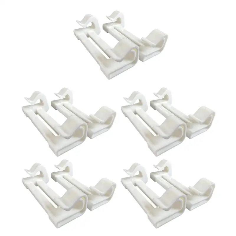 U13f 10pcs 베이비 욕조 그립 그립 비 슬로프 디자인 안전한 유아 목욕 경험을위한 부착 및 분리하기 쉬운 유아 목욕 경험