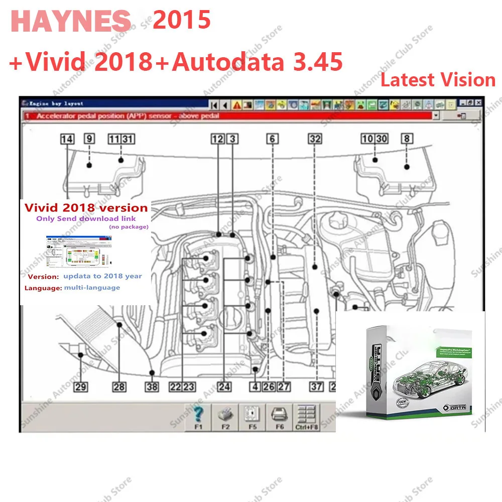 

AutoData 3.45 + Vivid 2018 technical data software electrical diagrams ️READ ‌D‌E‌S‌C‌R‌I‌P‌T‌I‌O‌N‌ + HAYNES 2015