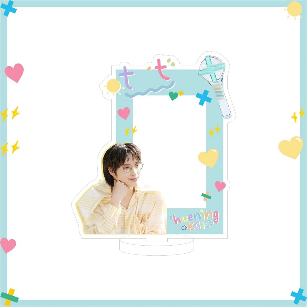 KPOP Photo Frame SOOBIN HUENINGKAI TAENYUN YEONJUN BEOMGYU supporto acrilico figura ornamenti Desktop collezione fan regalo F60