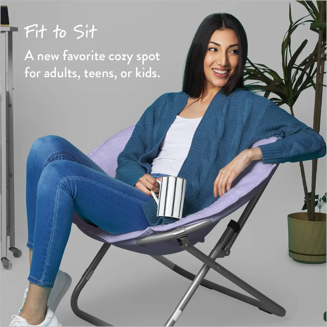 Cadeira de pires, lavanda