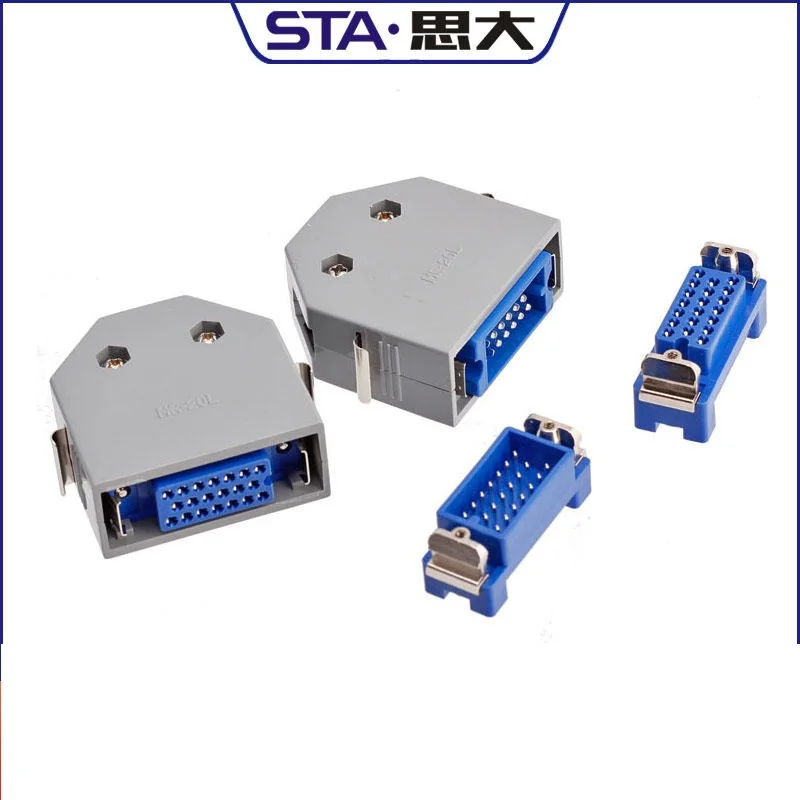 MR-20L MR-34L MR-50L I/O Plug FANUC 50P 34P 20P MR Replacement 20 34 50 Pin Plug MR-20M MR-20F MR-50F Connector