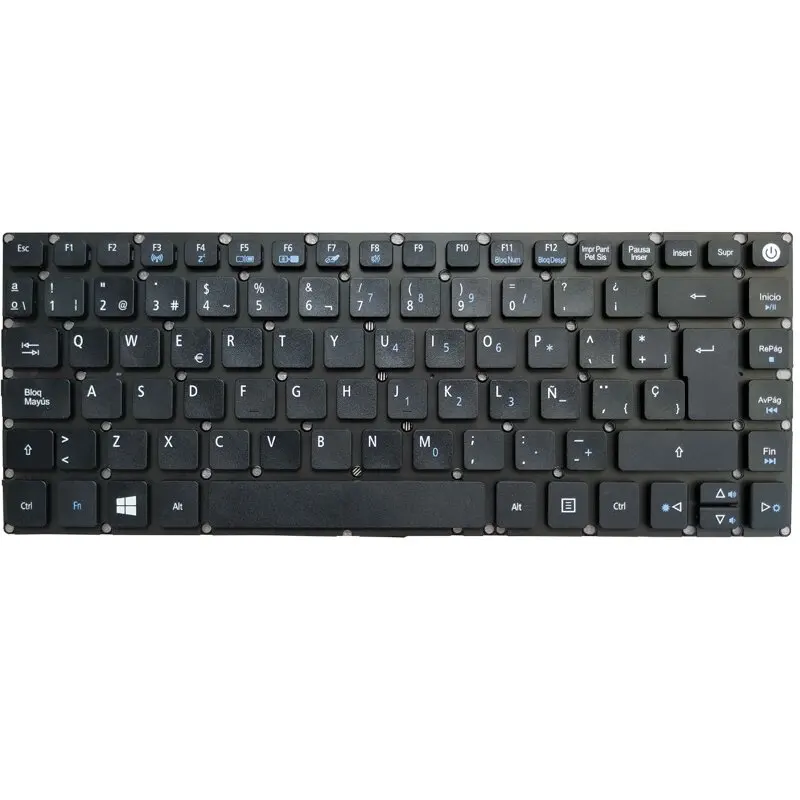 New Spanish Keyboard For Acer Aspire E5-422 E5-432 E5-473 E5-473G E5-473T E5-473TG E5-422 E5-422G SP Black