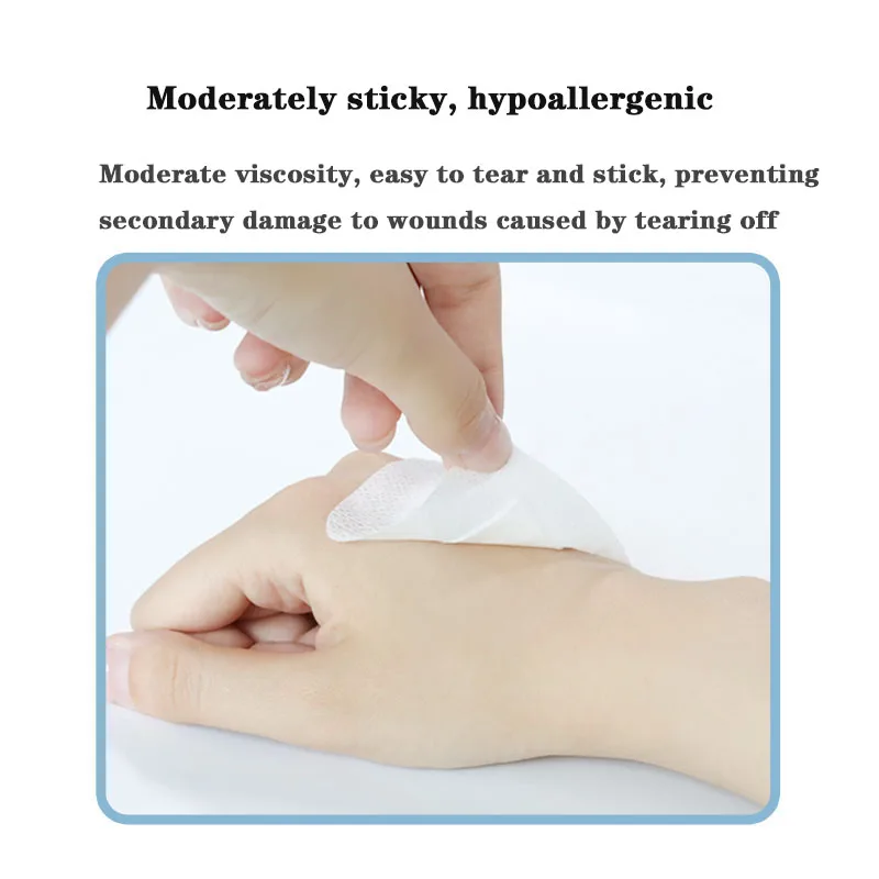 10Pcs Medical Breathable Sterile Dressing Patches Self-Adhesive Non-Woven Emergency Patch Individually Packaged