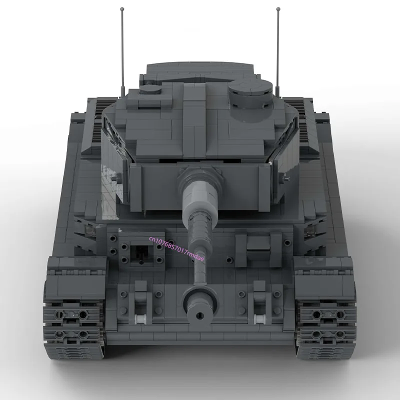 NEW 2570PCS WW2 Military MOC RC Tiger heavy tank Model DIY creative ideas high-tech Child Toy birthday Gift Armored Car Blocks