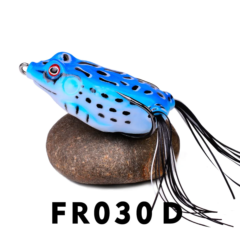 5G 8,5G 13G 17,5G Froschköder Weicher Angelköder Kunststoff Angelköder mit Angelhaken Topwater Ray Frog Künstlicher Köder für Bass
