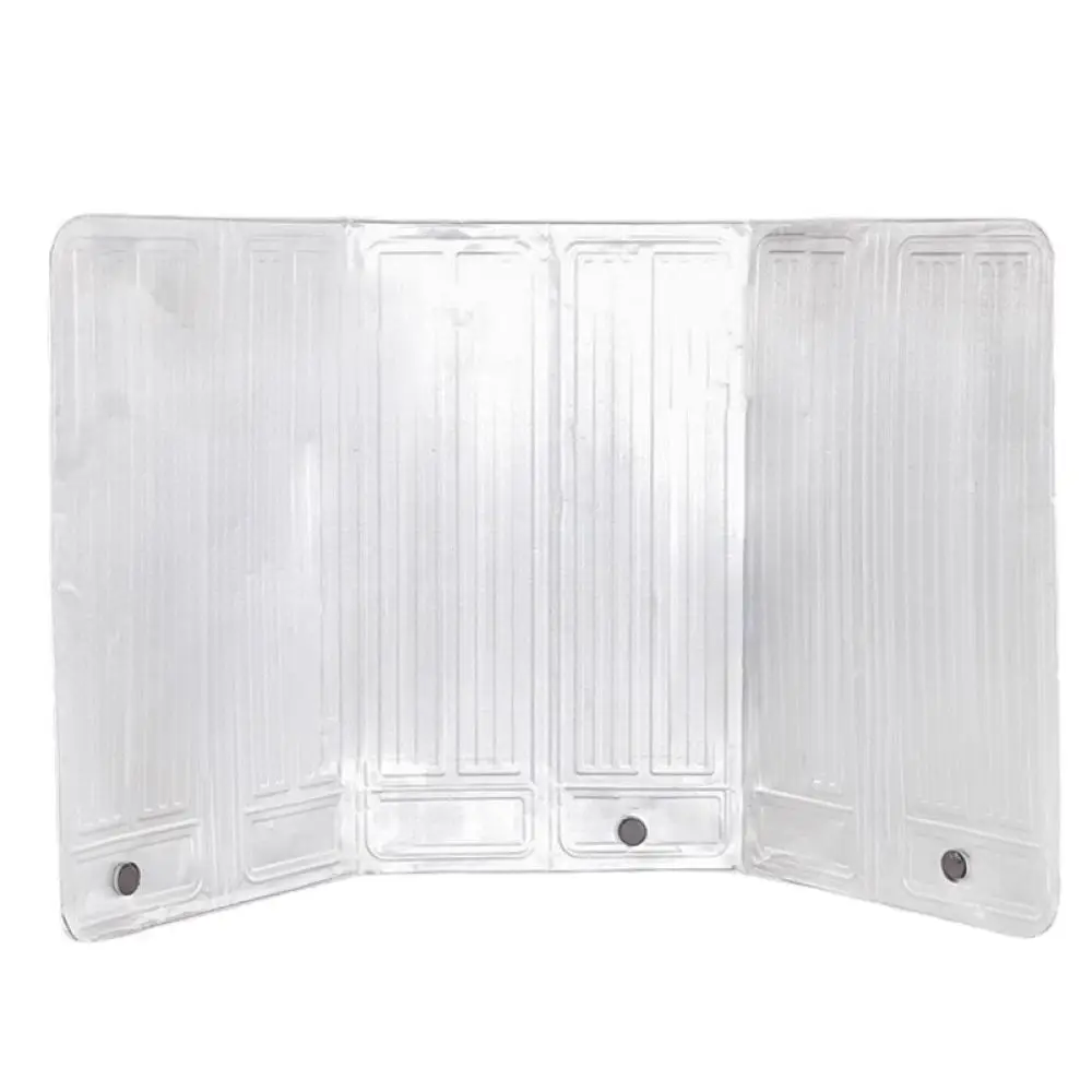 Kitchen Oil Splash Barrier For Daiso Aluminum Foil Stove Guard Heat Insulation Screen Foldable Cooking Protector Tool