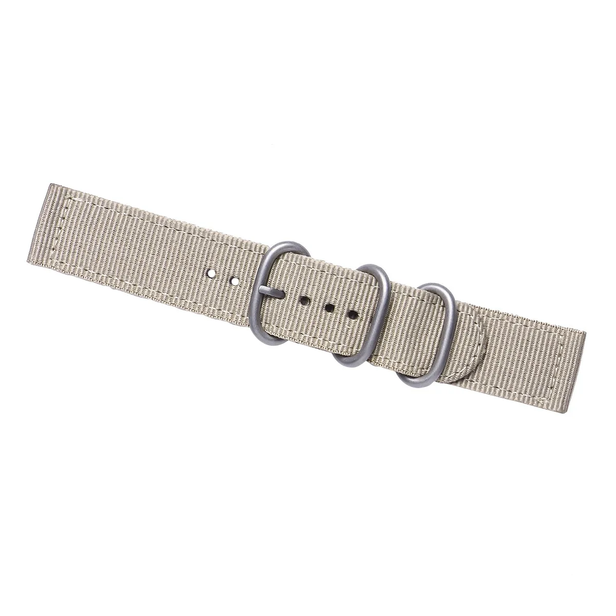 22mm Nylon Watch Strap with Stainless Steel Buckle – Sweat-Resistant, Chic Design for Sports & Outdoor Activities