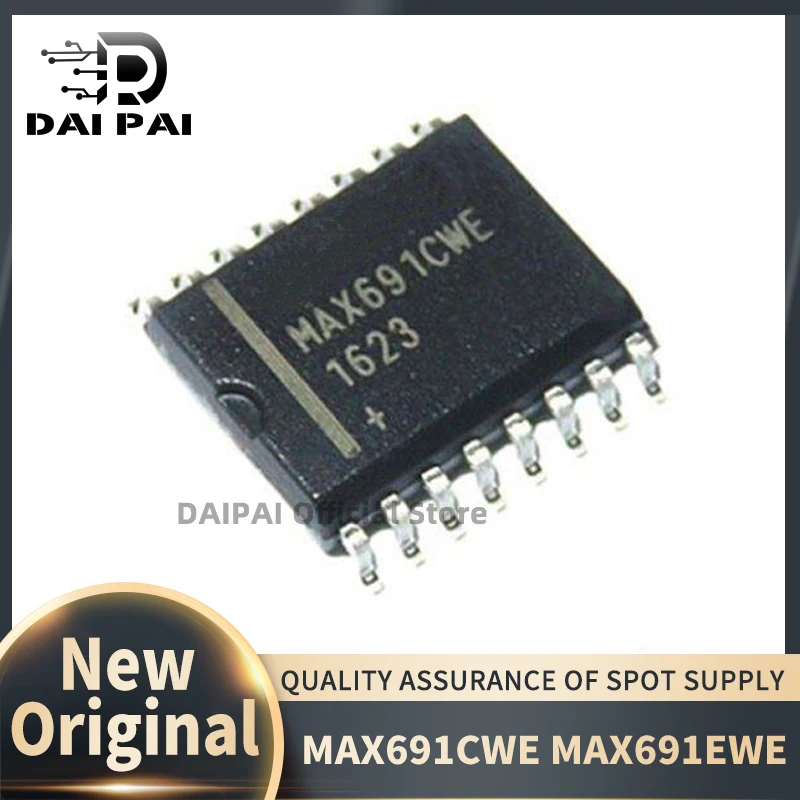 (5Pcs-10Pcs/Lot) 100% New original MAX691 MAX691CWE MAX691EWE Chipset