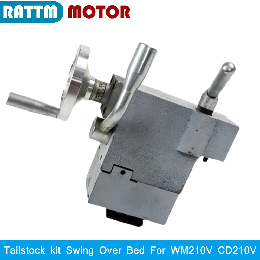 

Tailstock kit Swing Over Bed For WM210V CD210V Mini Lathe Spare Parts Accessories Machine