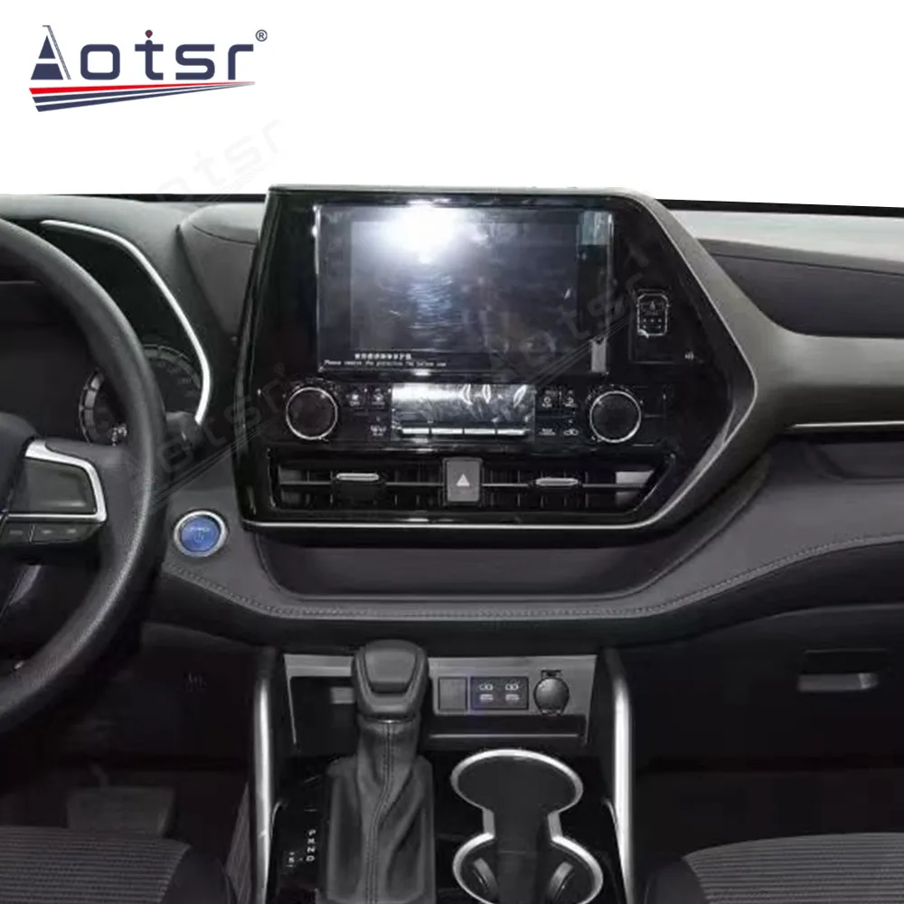 12.3 Inch Android 13 Carplay For Toyota Highlander Crown Land Gps Navigation Carplay Car Radio HD Touch screen Stereo Auto Head