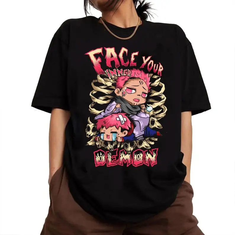 Ryomen Sukuna Anime Shirt Gift,Yuji Itadori Tee