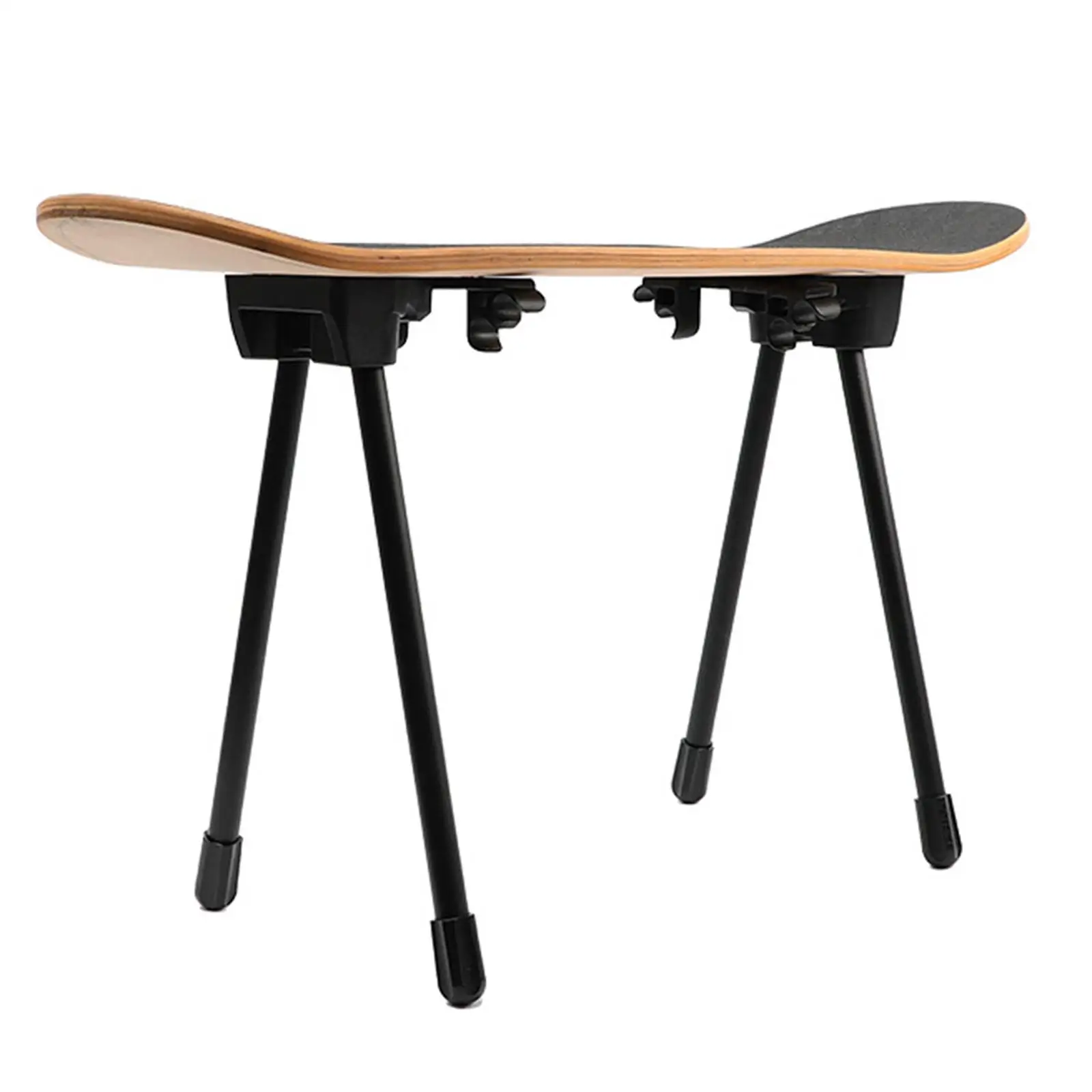 Dobrável Camping Table Skate Pé, Leve, Suporte Compacto, Suprimentos de Suporte, Mesa DIY, Perna de Banco, Mobiliário de Acampamento, 1 Par