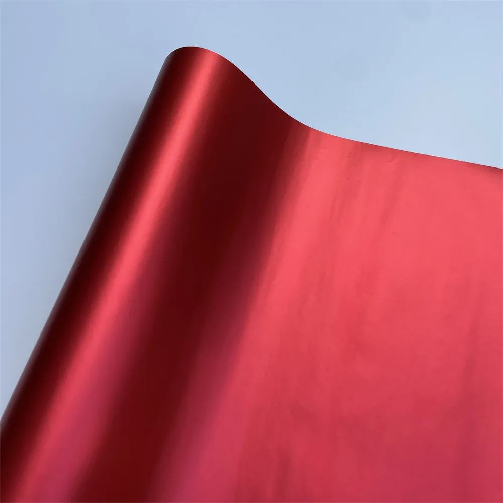 Mehrere Farben Ice Metallic Matte Chrome Vinyl Car Wrap Film mit Air Release Satin Auto Aufkleber Folie – Detail 7