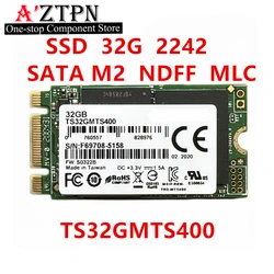 Original SSD TS32GMTS400 32 GB 2242 Volumen SATA-Protokoll M2 NGFF MLC Unabhängiger Partikel-Cache