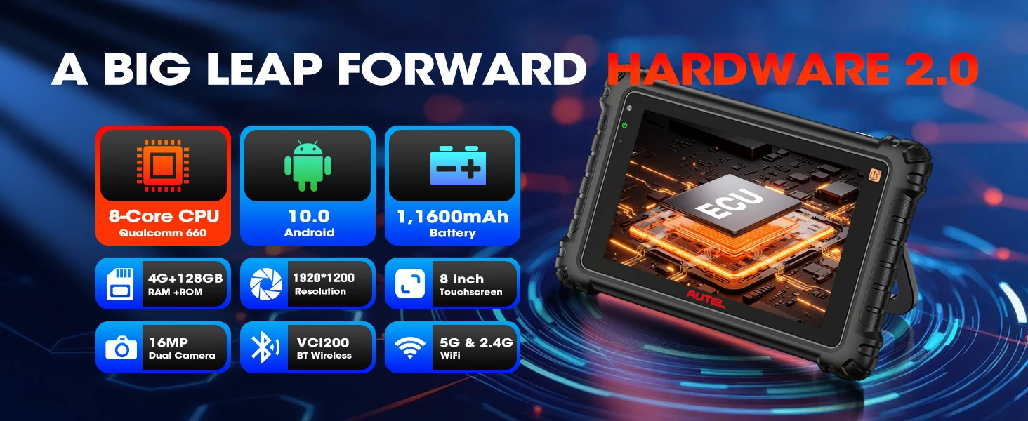 Autel MaxiCOM MK906S Pro2-TS MK906S Pro-TS Auto-TPMS-Programmierdiagnosetool ECU-Codierung aller Systeme OBD2-Diagnosescanner – Detail 2