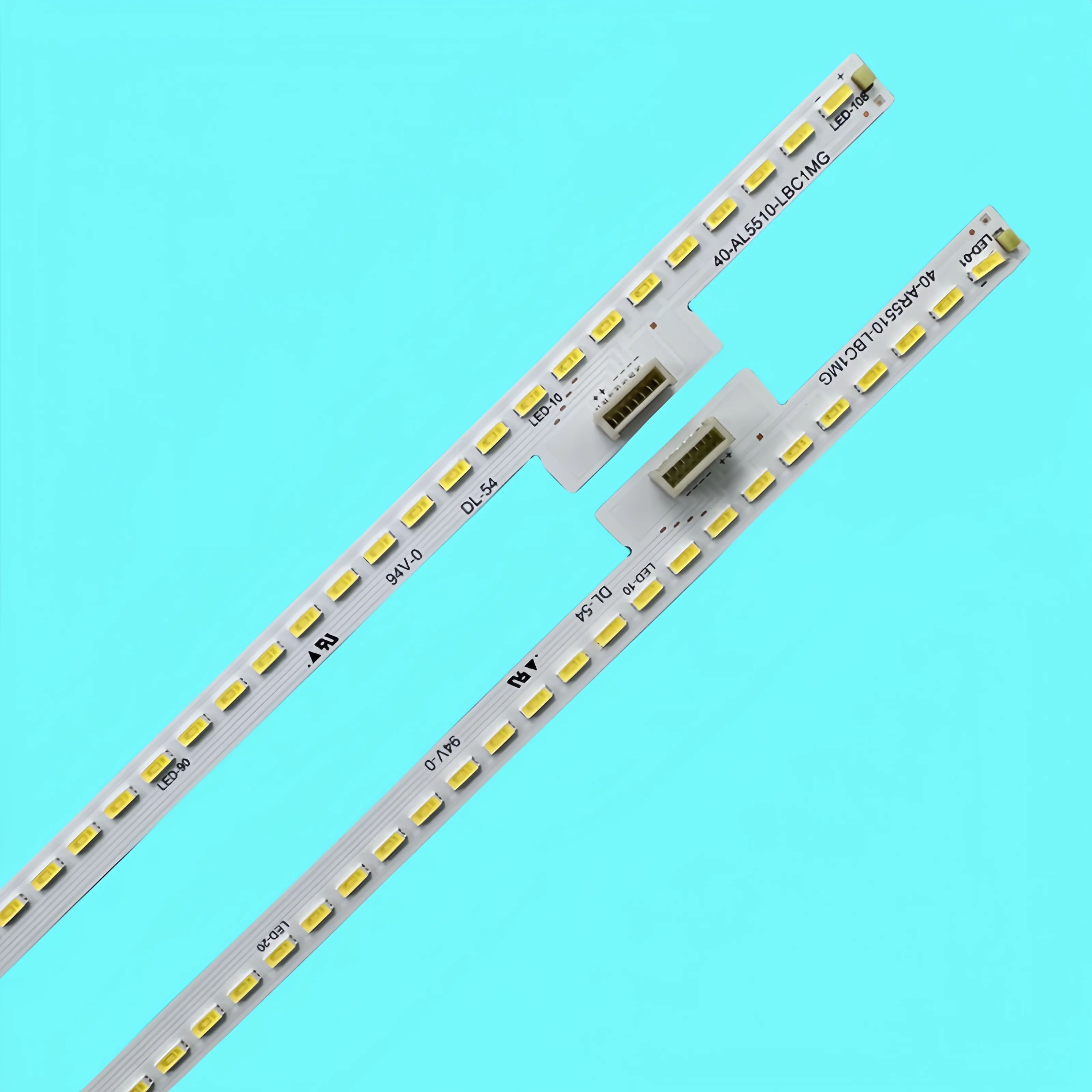 2pcs/set New LED Backlight Strip 108lamps for TCL D55A261 L55A71C 40-AR5510-LBC1MG 40-AL5510-LBC1MG 605MM