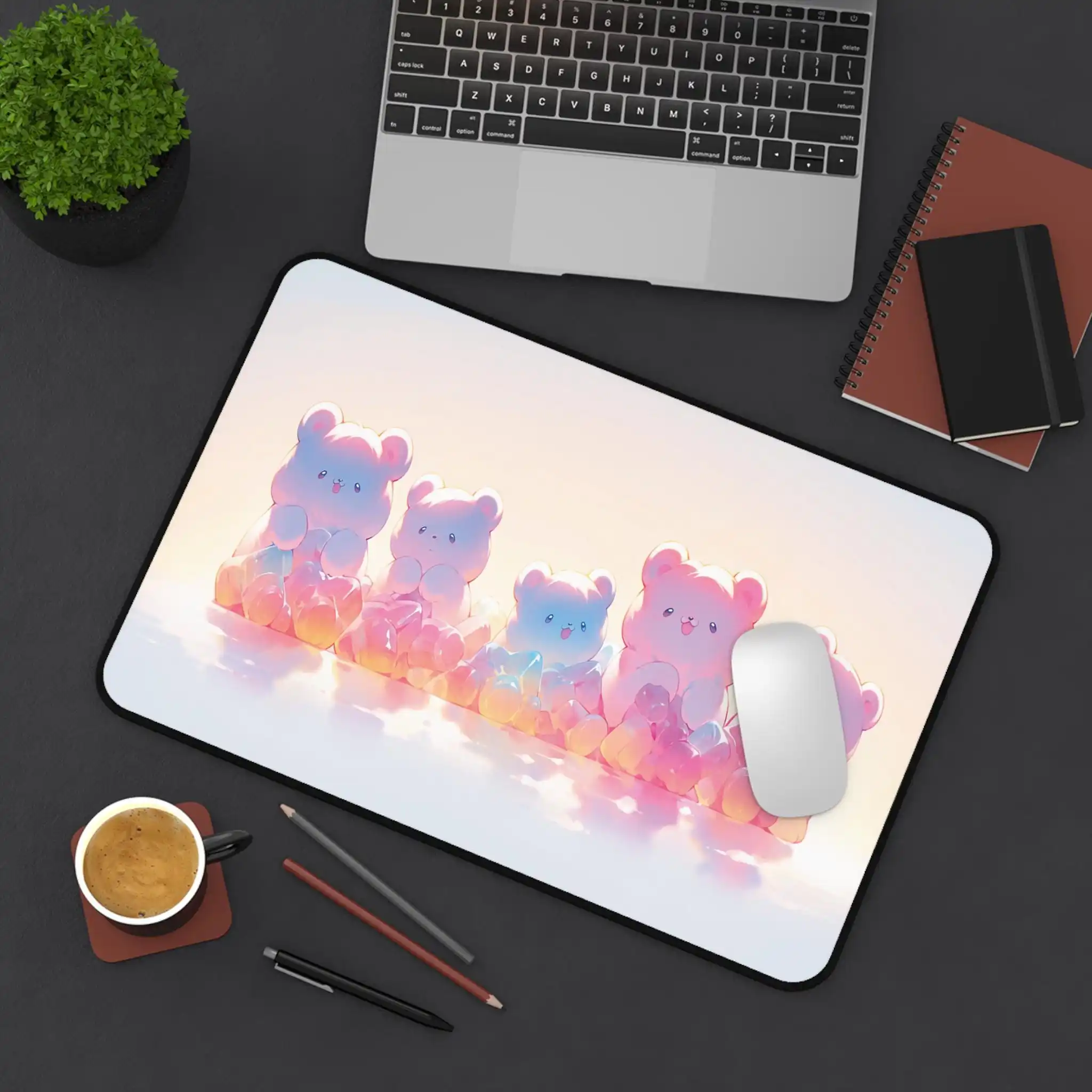 

Cute Soft Mouse Pad, Kawaii Bear Deskmat,Kawaii Office Decoration Accessories, Cute Desk Decoration, Desk Accessories, Aesthetic