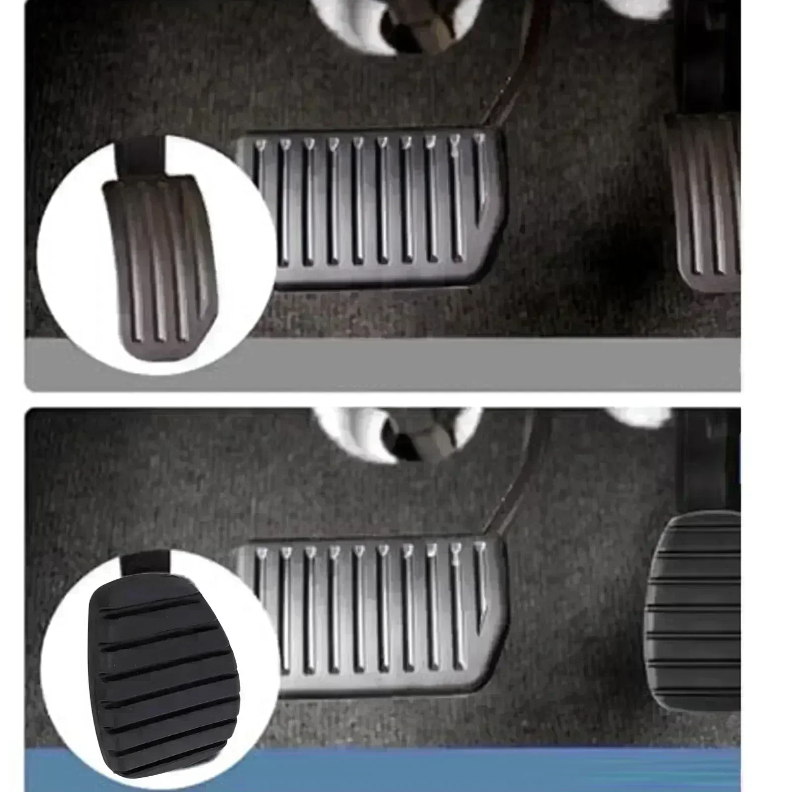 For Clio II-IV Car Pedal Pad Brake Pedal Covers Car Maintenance Comprehensive Fitment Driving Comfort High-quality Rubber