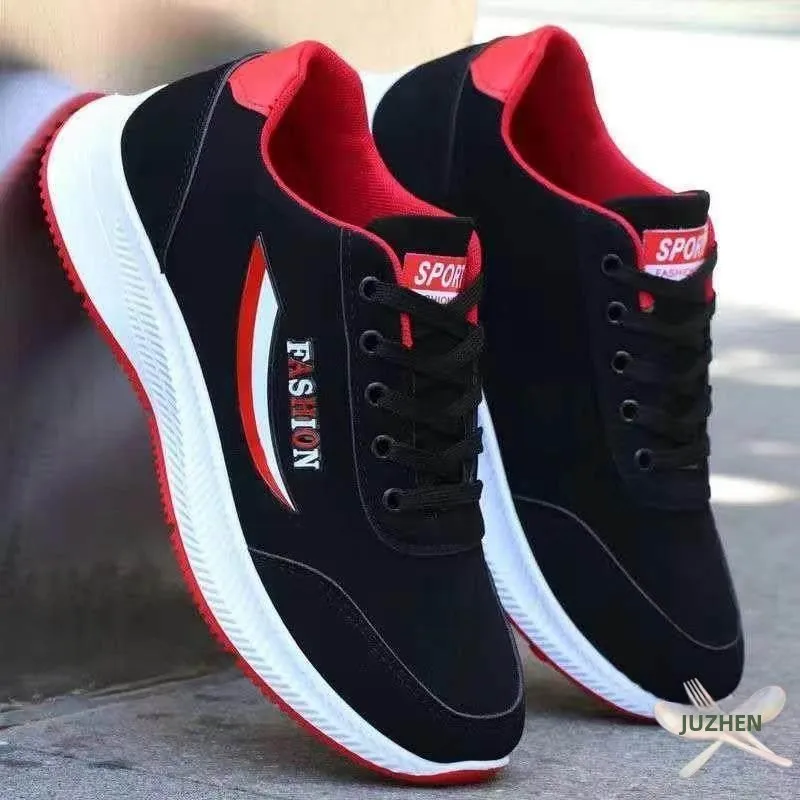 Men's Autumn Sport Shoes Breathable Mesh Anti-Odor Soft Bottom Casual Lightweight Anti-Slip Outdoor All-Match Running Shoes