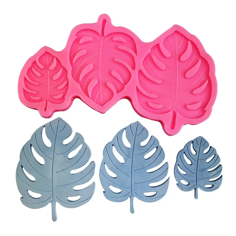 3 Even Tortoiseshell Leaf Fondant Cake Silicone Mold Leaf Cake Chocolate Baking Diy Mold Fondant Tool