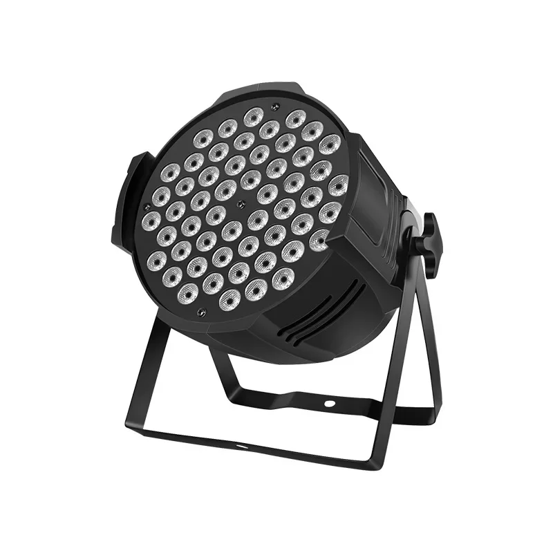 High Brightness 54 3w Par Lights Full Color Colorful Stage Lights Par Ambient Color Led Surface Light Dyed Spotlights