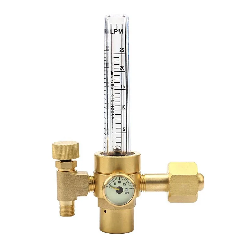 Energy-Saving Pressure Reducing Table Argon Arc Welding Machine Accessories All-Copper Pressure Reducing Flow Meter Connector