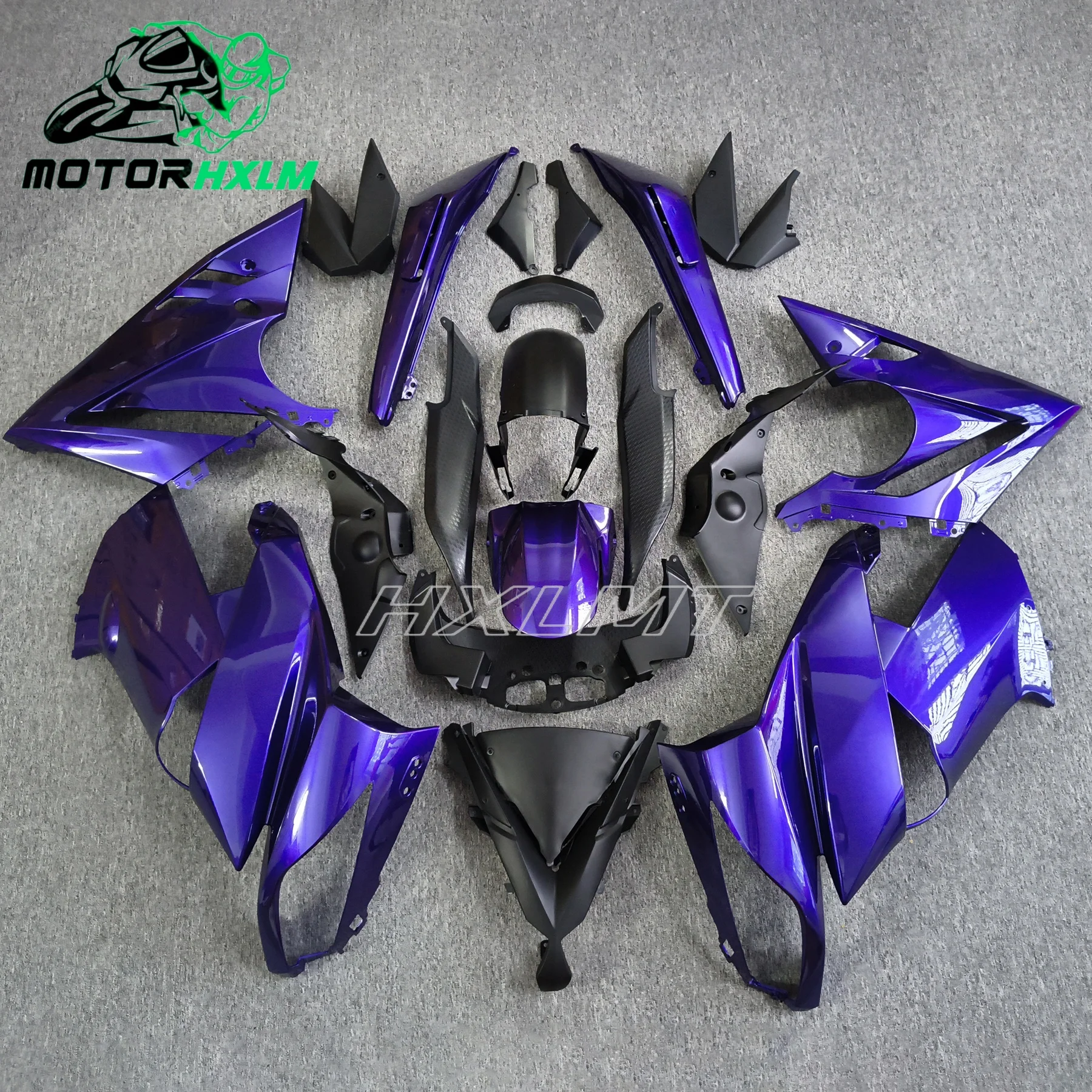 Motorcycle Fairing Kit For Kawasaki Ninja650 ER-6F 2009-2011 Fairings Protective Panel Ninja EX 650 ER6F 09-11 Plastic Cowl Case