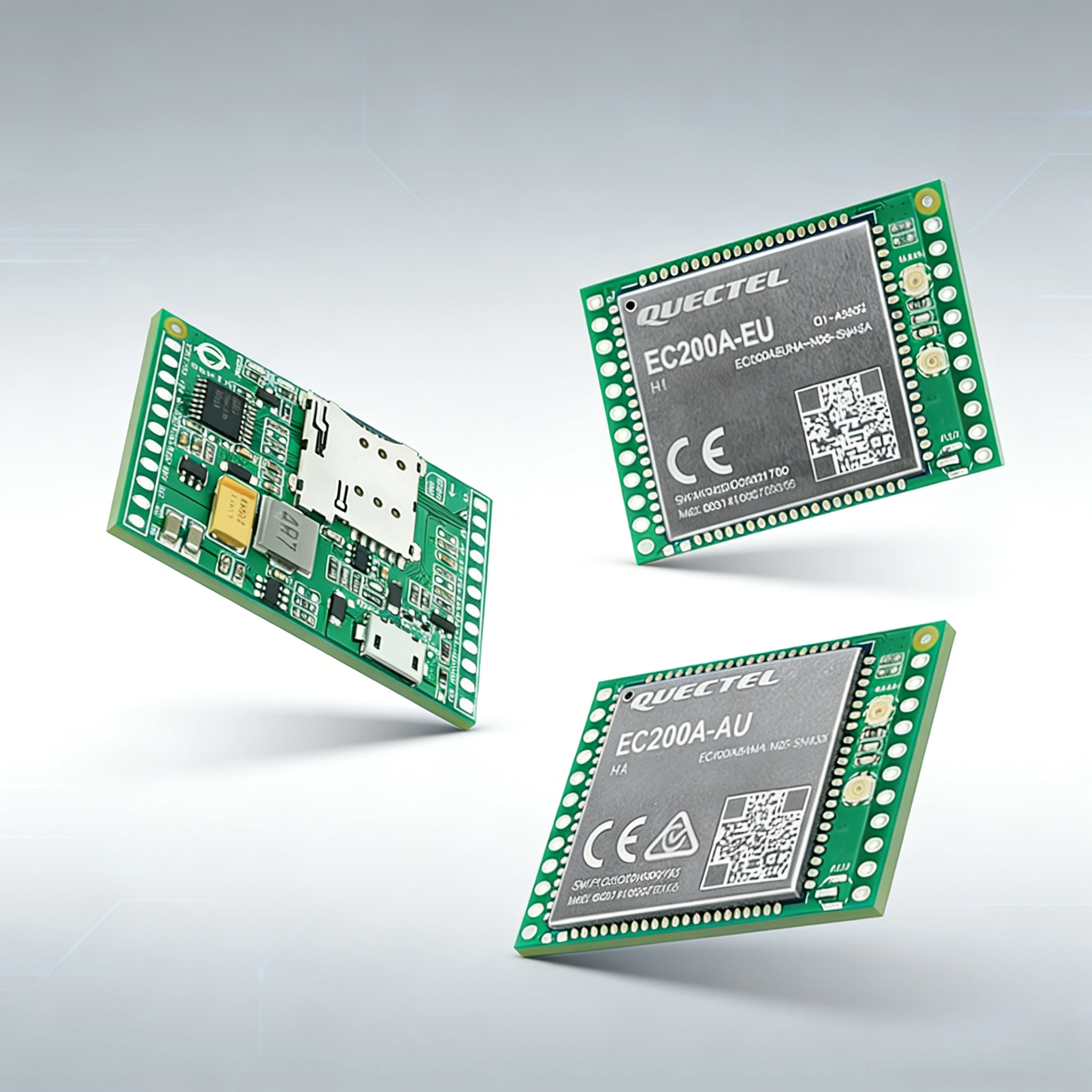quectel-ec200a-eu-ec200a-auコアボードec200a-lte-4g-cat-4モジュール、ec25-ec21-ec200uシリーズeg25-gと互換性あり、m2mおよびiot向け
