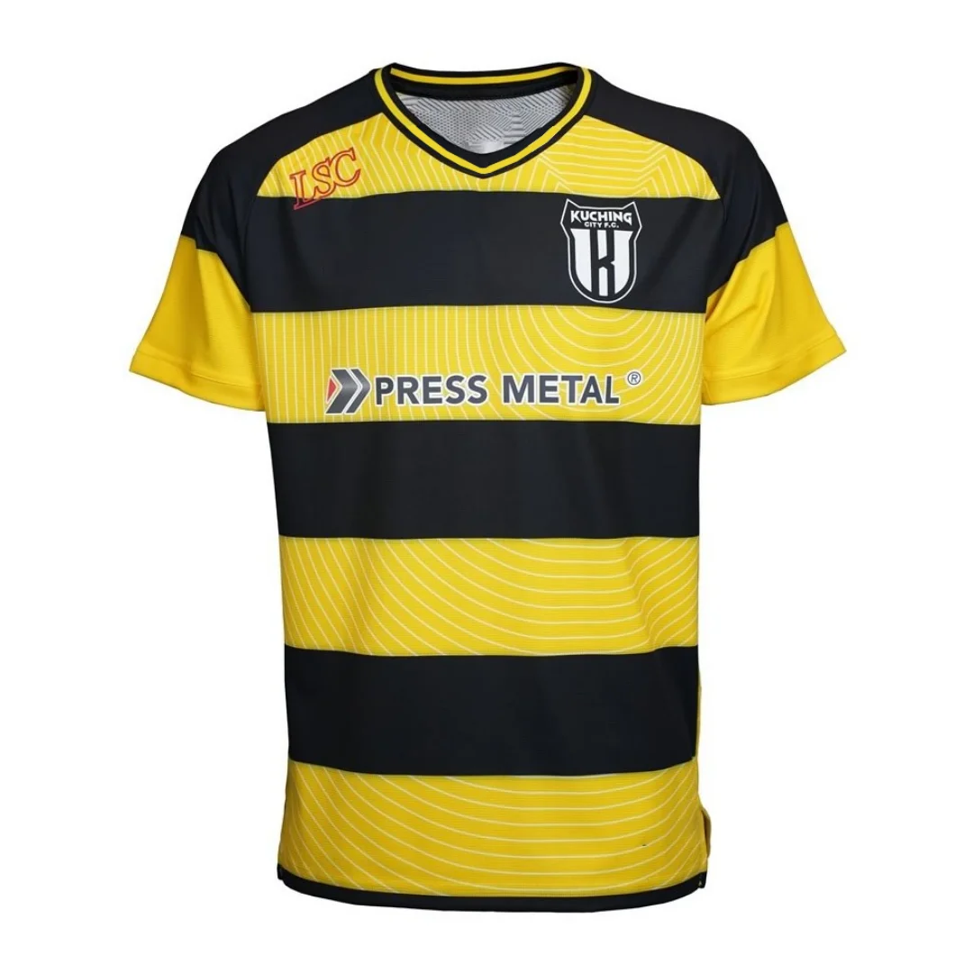 25-26 Malaysia Super League Kuching City FC Herbst Sport Freizeit Trocken schnell Herren T-Shirt Kinderbekleidung T-Shirt Y2k Frau