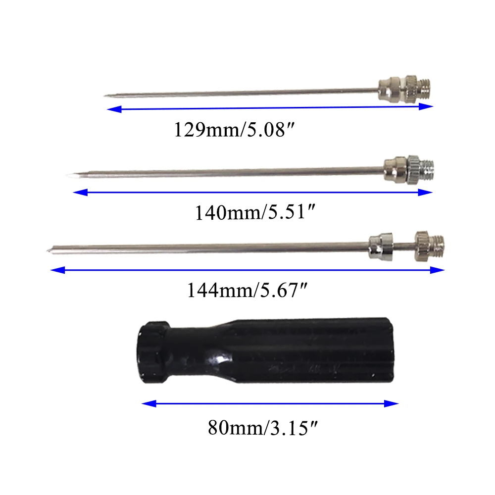 Three-in-One Gas Release Ruminants Cattle Trocar Cannula Deflation Needle Rumen Puncture Exhaust Ruminant Air Venting Stomach