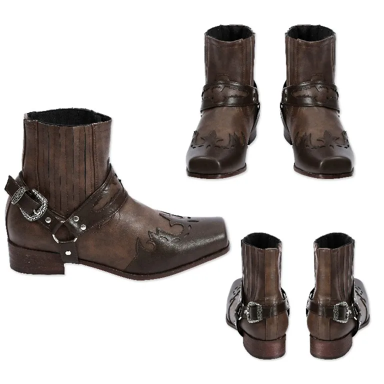 Man Cosplay Boots Shoes Hunter Wilds Halloween Carnival Party Shoes