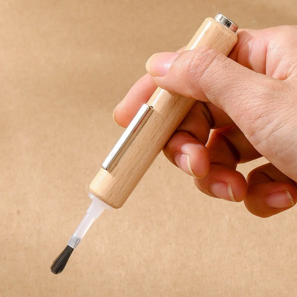 رؤوس فرشاة قابلة للتبديل مجموعة أدوات قلم الأظافر 3 في 1 متعددة الوظائف مغناطيس قوي فرشاة فنية للأظافر أداة تجميل الأظافر سهلة