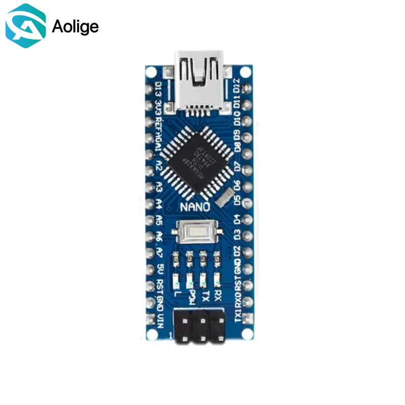 

Mini/Type-C/Micro USB Welding Nano 3.0 Board with Bootloader - CH340 USB Driver ATMEGA328P Compatible for Arduino
