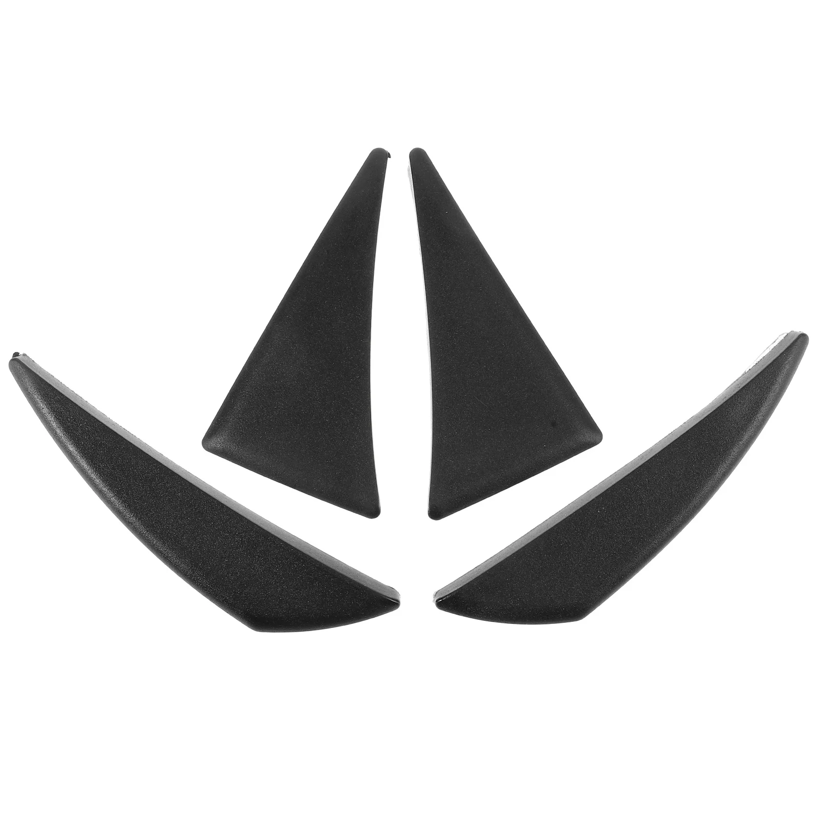 

4 шт., защита края двери автомобиля, угловая защита, защита от царапин, защита бампера, универсальная подходит для передних и задних дверей, прочная защита автомобиля из ПВХ