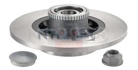 Store code: k155125u DISK + bearing kit rear 14 TRAFIC 1.6dci (1. Disc + 1.RLM)