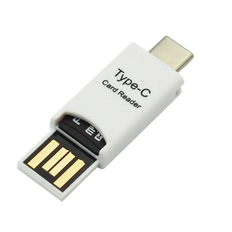 USB 3.1 Type C USB-C to Micro-SD TF Card Reader Adapter for Macbook PC Cellphone Cables Adapters