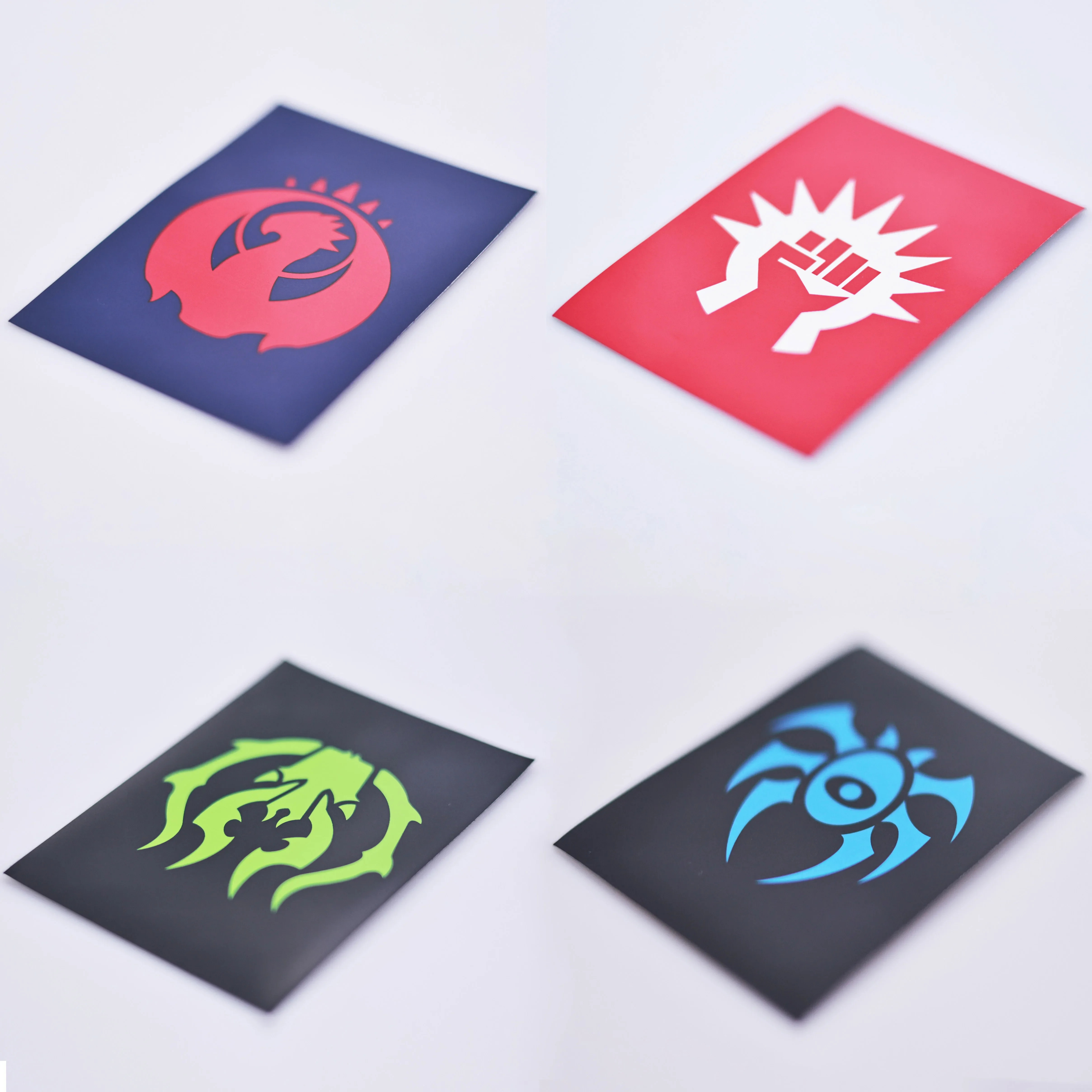 60PCS 12 66X91mm MTG the Gathering Ravnica Guild Standard Deck Protective Sleeve Game Card Holder Matte Suitable for (MTG/PKM)