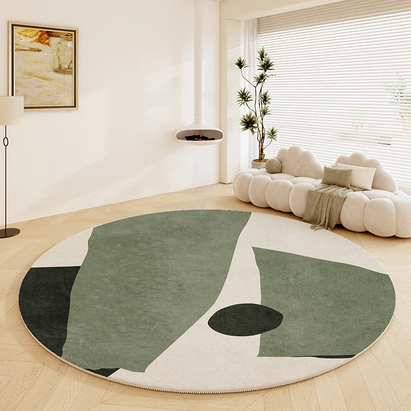 Nordic Style Rugs for Bedroom Fluffy Soft Cloakroom Carpet Light Luxury Living Room Decoration Abstract Rug Thick Anti-slip Mat