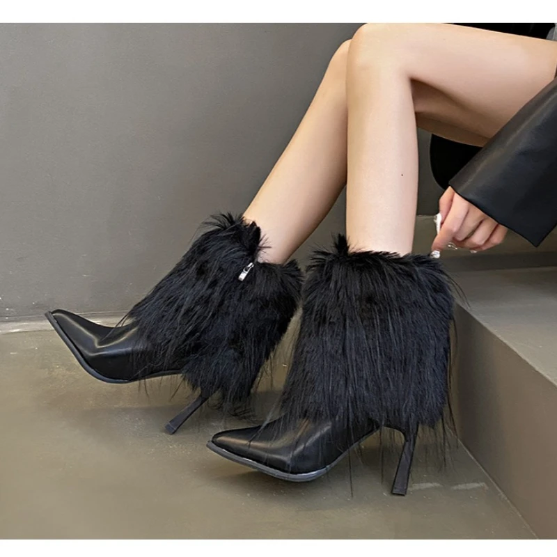 Fur Women's Ankle B… - image