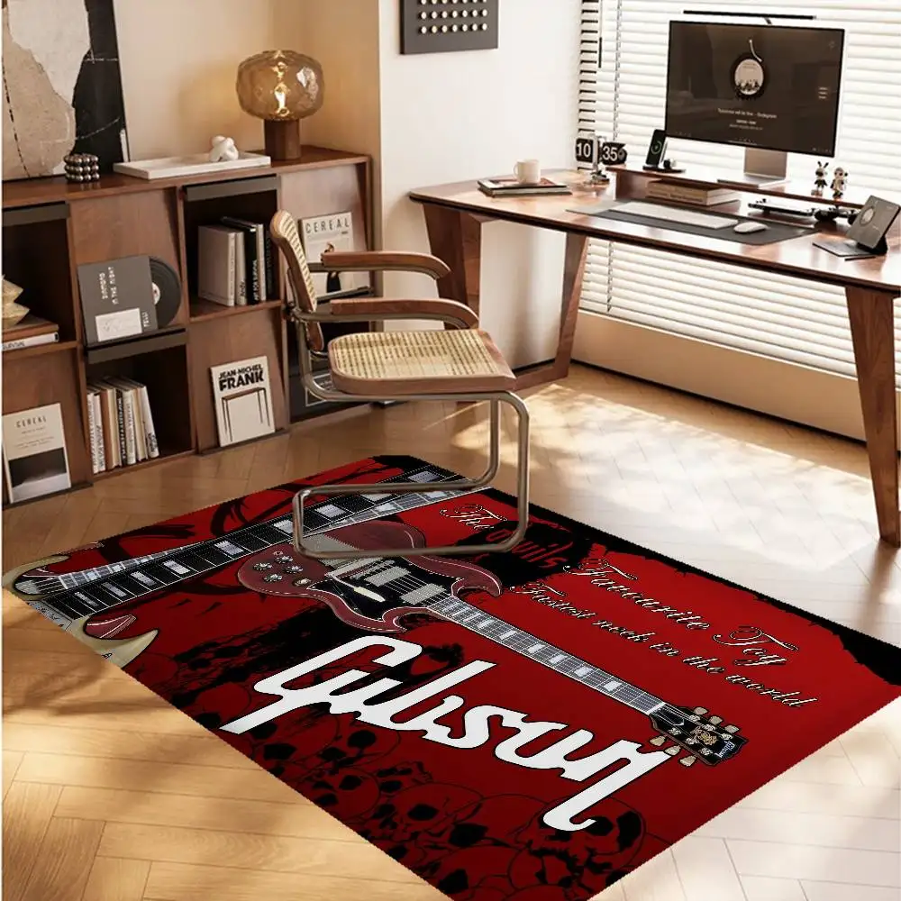 G-Gibson Music Entrance Door Mat Nordic Style Home Doormat Bathroom-Toilet Mats Bedroom Hotel Decor Mat