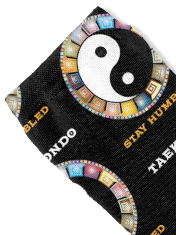 Taekwondo Stay Humbled-Martial Arts Lovers Socks sports stockings crazy christmas gift Socks Ladies Men's