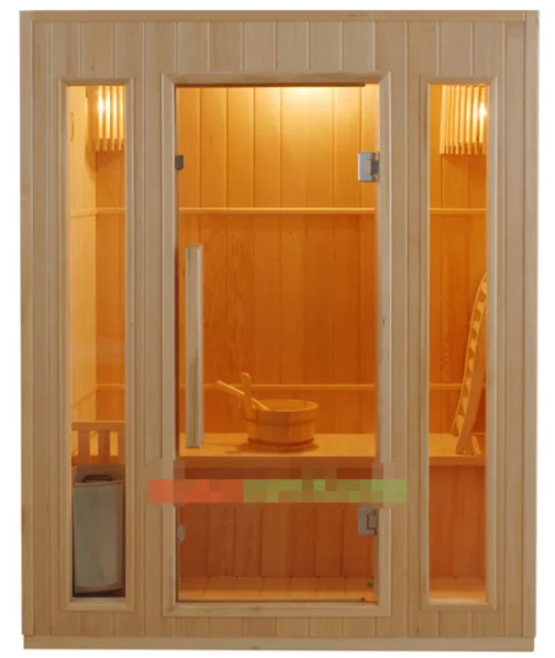 

STLFFactory Price Luxury Indoor Sauna Traditional Steam Sauna 2-4 Person Sauna Room for Sale