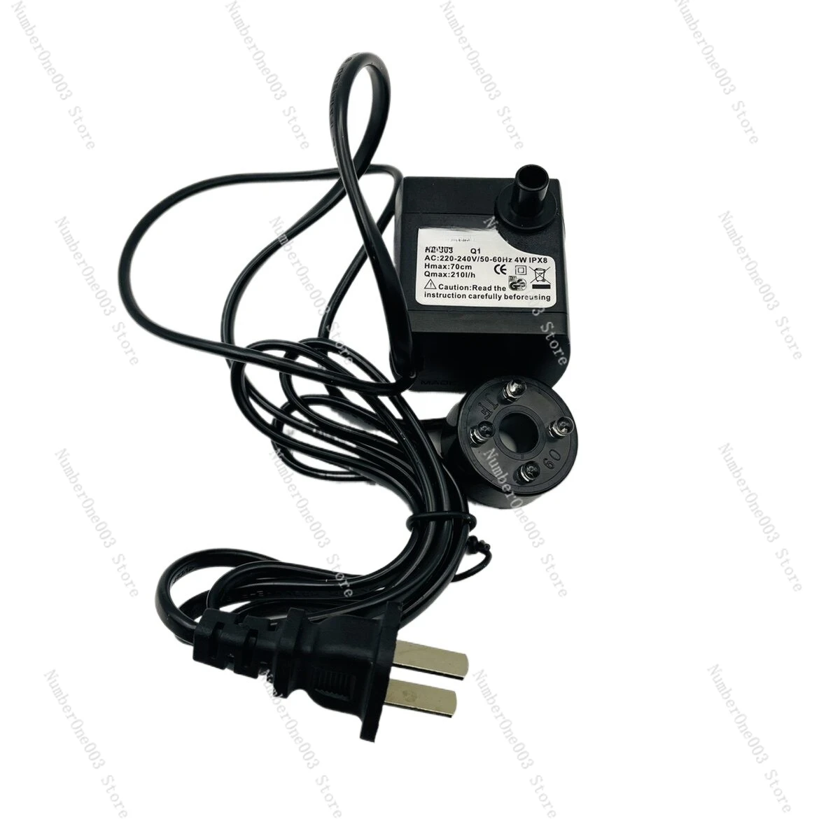 Hz-300 355 303 100 Micro Fish Tank Aquarium Rockery Ornament Circulation Submersible Pump