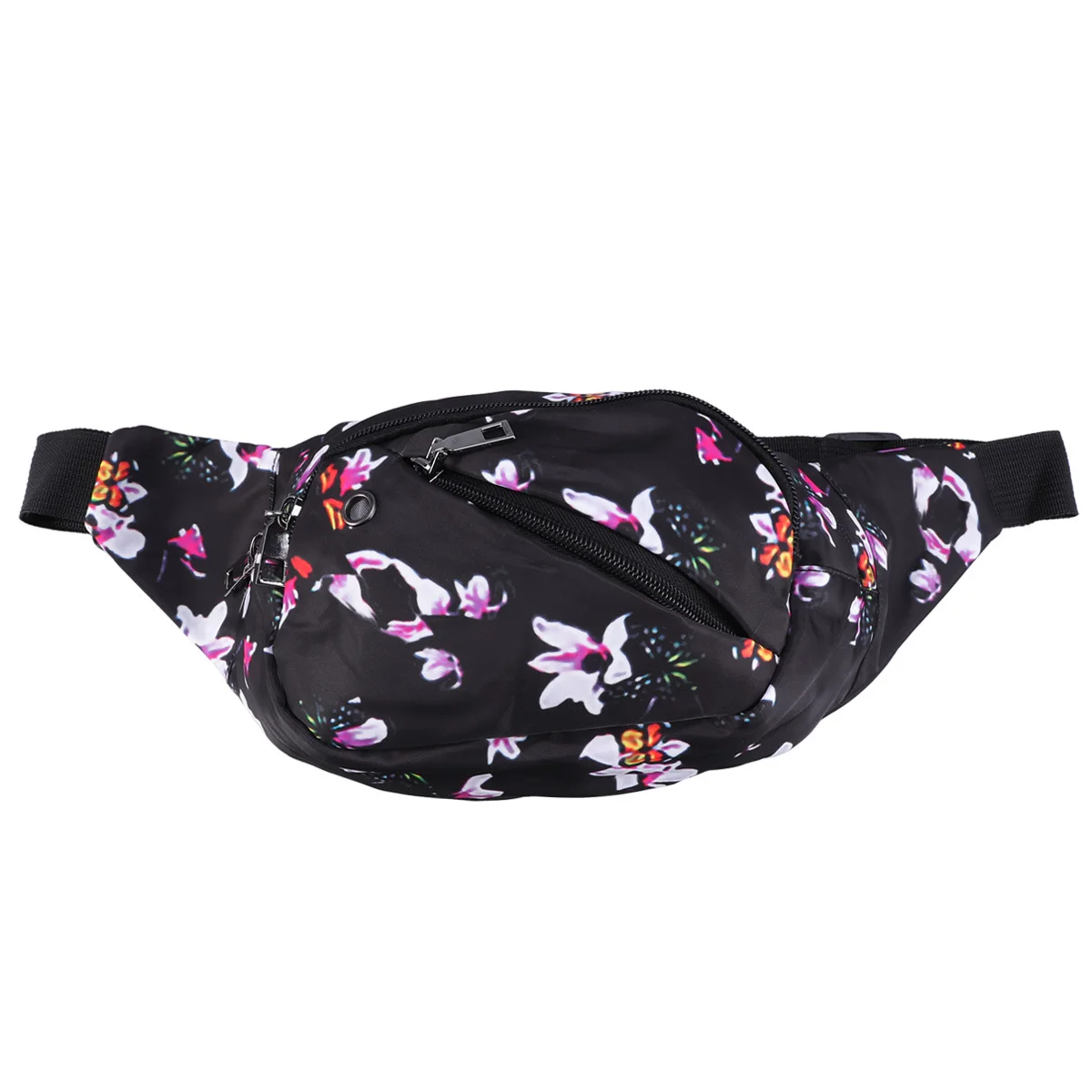 

Waterproof Anti-Theft Waist Bag Lightweight Woven Fabric Running Travel Outdoor Waist Pouch for Phone Keys Wallet