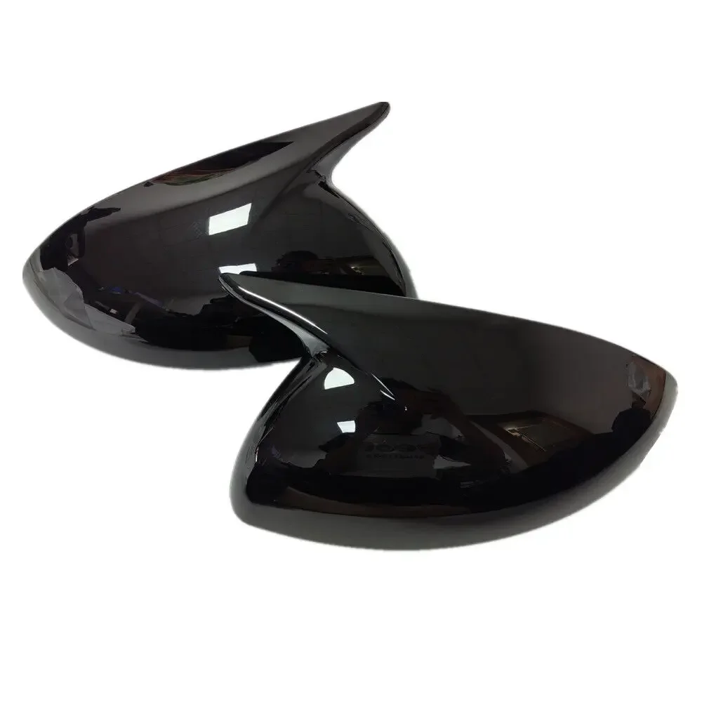 For Dacia Sandero 2021-2024 Car Sticker Rearview Side Mirror Cover Wing Cap Exterior Door Rear View Case Trim Carbon Fiber Look